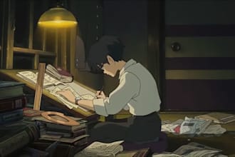 write a unique and emotional anime or fantasy story
