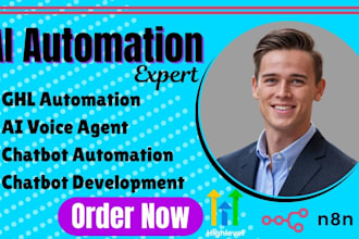 setup gohighlevel vapi ai voice agent, n8n automation, ai ghl chatbot automation