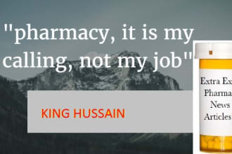 write an excellent article for you on any pharmacy topic
