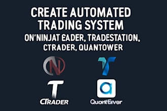 create automated trading system on ninjatrader, tradestation, ctrader, quantower