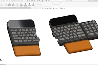 create a 3d model in solidworks, for 3d print and prototype