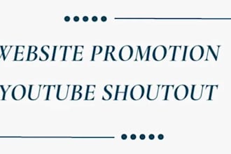 shoutout promote website link, to 500m USA, UK, twitter, ig, yt, fb audience