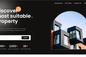 develop a fully interactive website