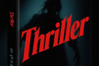 fantasy book cover, thriller book cover design