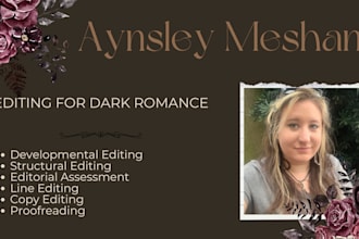 edit your dark romance novel