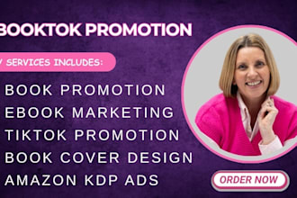 viral tiktok booktok promotion bookrank kindle book promotion amazon kdp ads