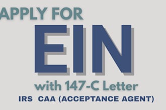 get your ein number and irs tax id with 147c letter