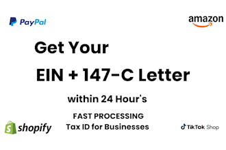 obtain your llc ein from the irs in 24 hours with a 147c letter