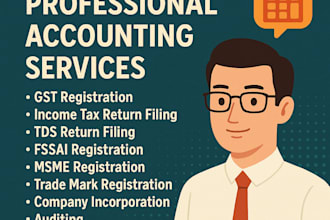 handle gst, itr, tds, and all your accounting needs
