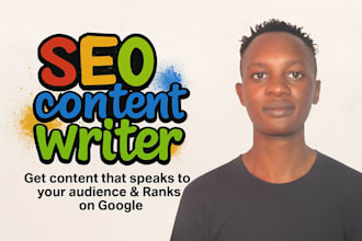 write SEO content, blog writing and copy writing in french