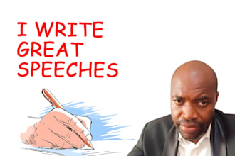 help you write speeches