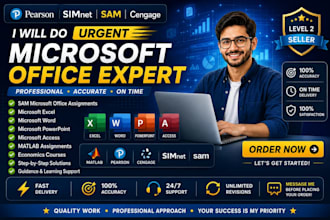 do sam cengage, simnet and microsoft office projects and tasks