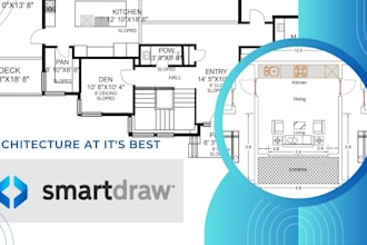 create editable smartdraw floor plans and diagrams
