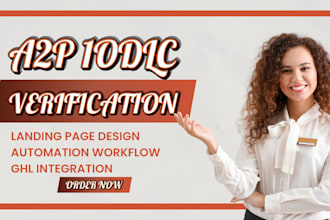 do a2p 10dlc registration for bulk SMS, twilio , go high level CRM automation