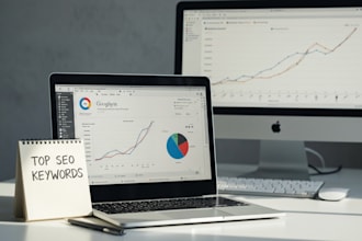do wordpress website SEO, on page, keyword research, wix, web promotion