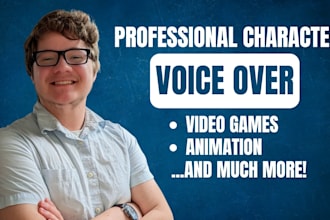 voice act characters for games and animation