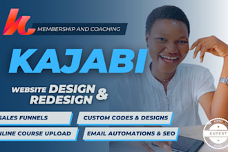 do kajabi website design, kajabi sales funnel, online course, amelia, latepoint