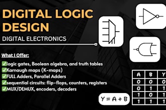 help with dld tasks, circuit analysis, projects