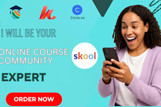 setup skool communinity kajabi mighty online course setup online course website
