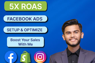 set up shopify facebook ads and instagram ads for sales
