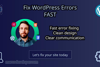 fix your wordpress site and solve common issues fast
