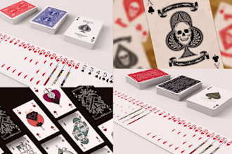 do playing card game design card illustration card game card design