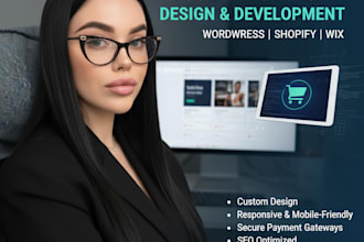 design and develop ecommerce online store website