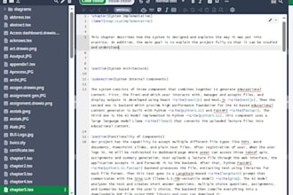 create professional latex documents for you