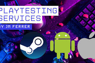 playtest your game on either PC or mobile