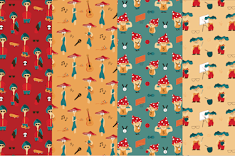 custom seamless pattern design
