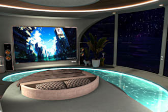 build immersive vrworld, vrchat world vrchat, game maps 3d environment metaverse