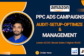 setup, optimize and manage your amazon PPC ads campaigns