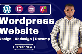 create wordpress website revamp wordpress website redesign with elementor pro