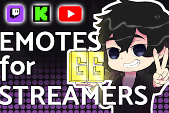 create custom emotes and sub badges for streaming