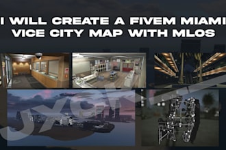 create a fivem miami vice city map with mlos