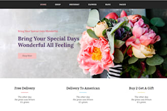build flower plant website eucalyptus flower shopify store garden plant website