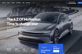 build auto parts website automotive website car part ecommerce website