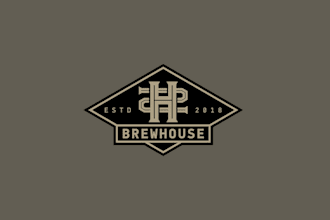 design coastal modern craft brew house logo
