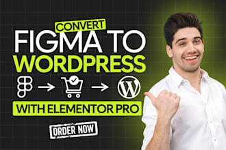 convert figma to wordpress, figma to elementor pro