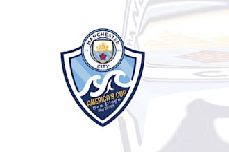 design creative modern a soccer tournament logo