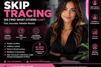 do skip tracing with high hit rate