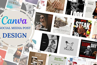 design social media post ,logo and animated ads
