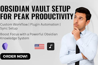 setup obsidian account for peak productivity obsidian vault knowledge
