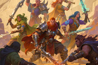 draw your dnd character commissions