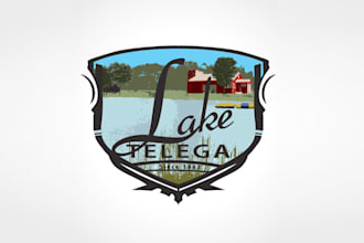 design outstanding captivating logo for lake telega