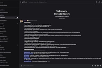 build a fully customized discord server