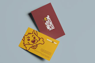 do a modern, playful and sleek business card
