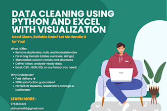 professionally clean and organize your messy datasets