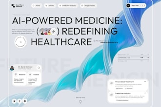 develop ai powered telemedicine website with virtual healthcare platform