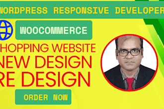 wordpress responsive  woo commerce website developer